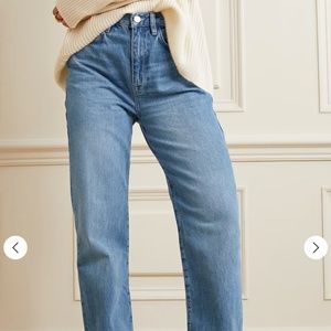 SOLD - FRAME Le Jane high-rise straight-leg jeans